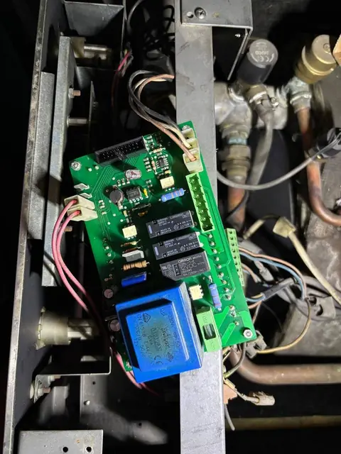 Sustitución de placa electrónica de caldera